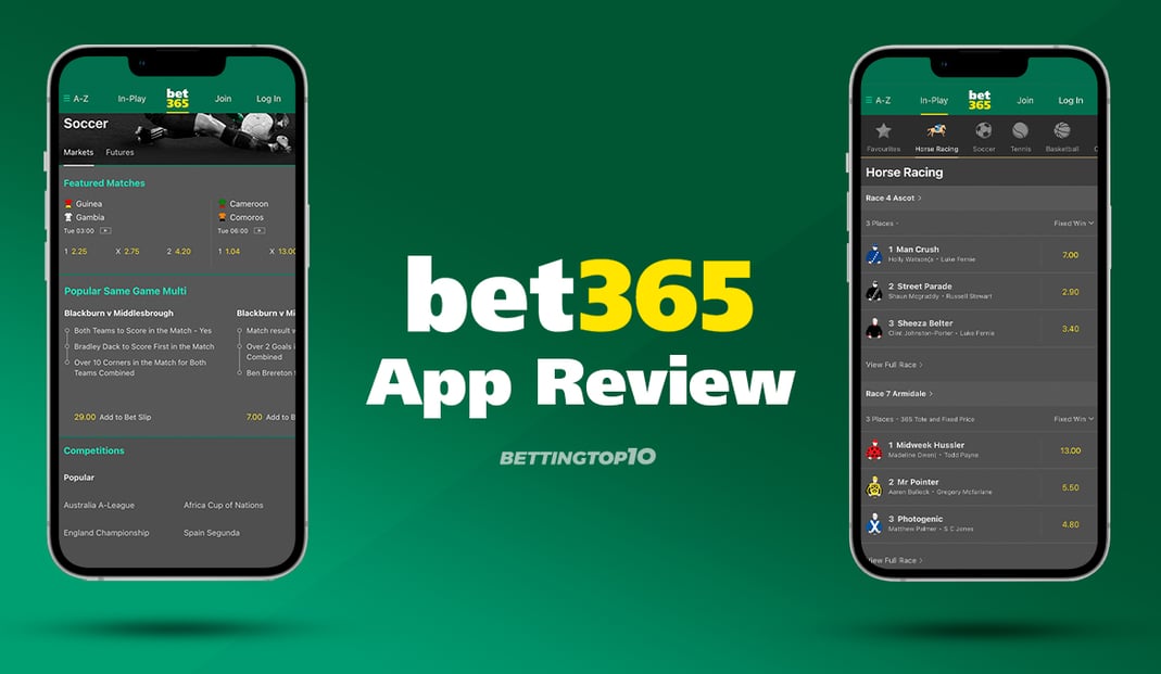 Bet365 app review